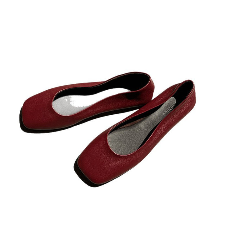 Damen Ballerinas aus hochwertigem Leder mit ergonomischem Fußbett Drune