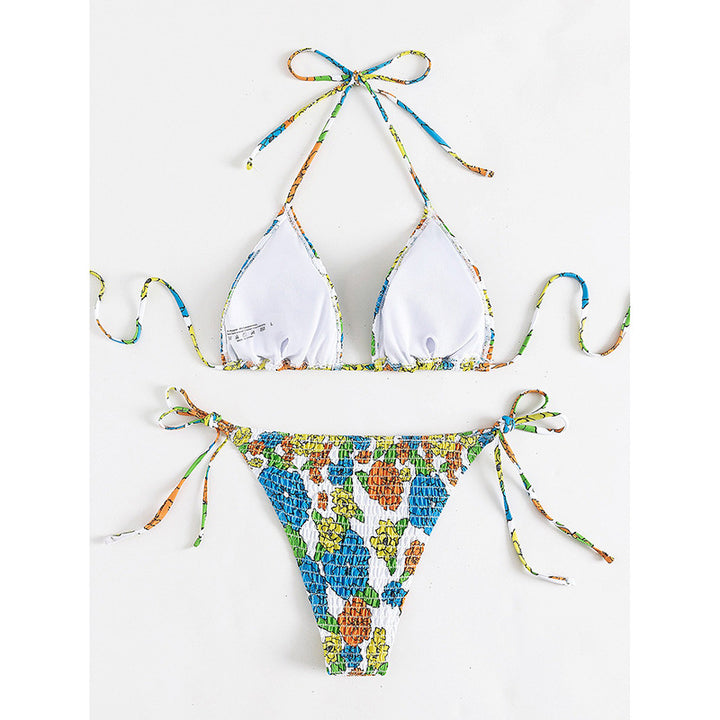 Damen Raffinierter Triangelbikini Drune