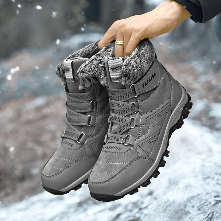 Damen Winterstiefel mit isolierter Fütterung und rutschfester Sohlenkonstruktion Drune