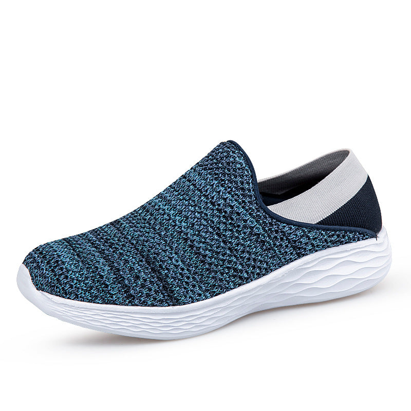 Unisex nan Einstiegs-Komfortschuh mit nahtlosem Strickschaft und dämpfender Leichtschaumsohle Drune