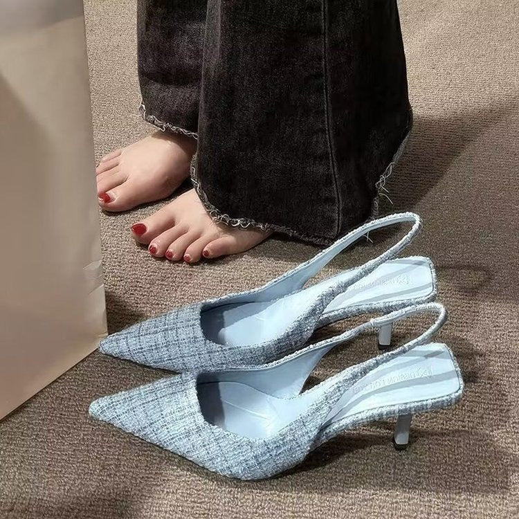 Damen Slingback-Pumps mit elegantem spitz zulaufendem Design und komfortablem Absatz Drune