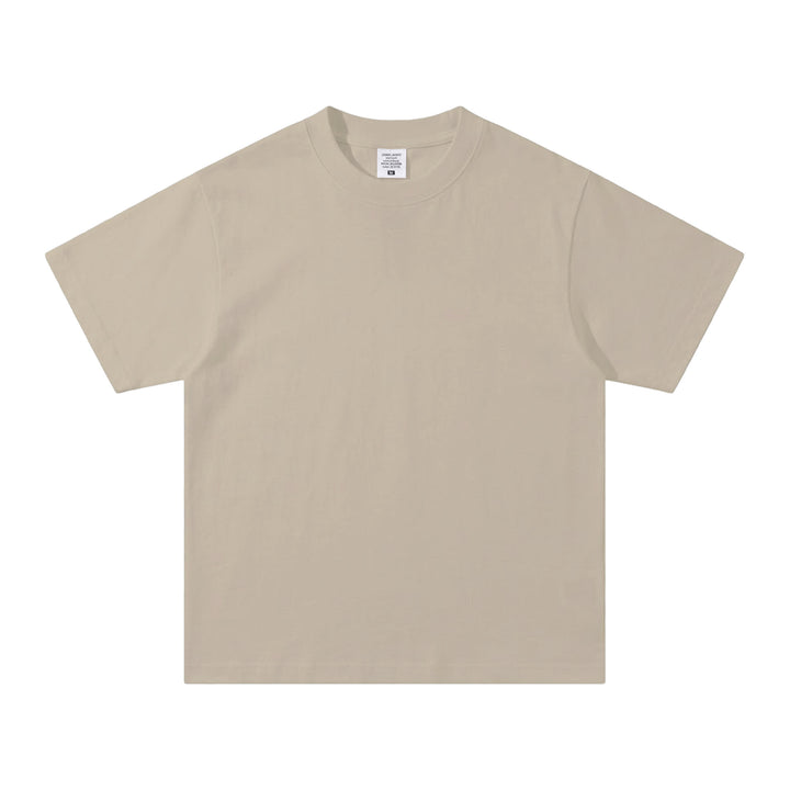 Damen Oversized T-Shirt aus hochwertiger Baumwolle mit praktischem Rundhalsausschnitt Drune