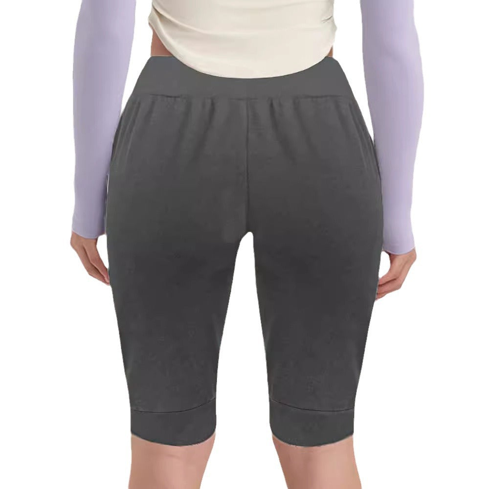 Damen Sportliche Kapuhosen im lässigen Design mit dekorativem Kordelzug Drune