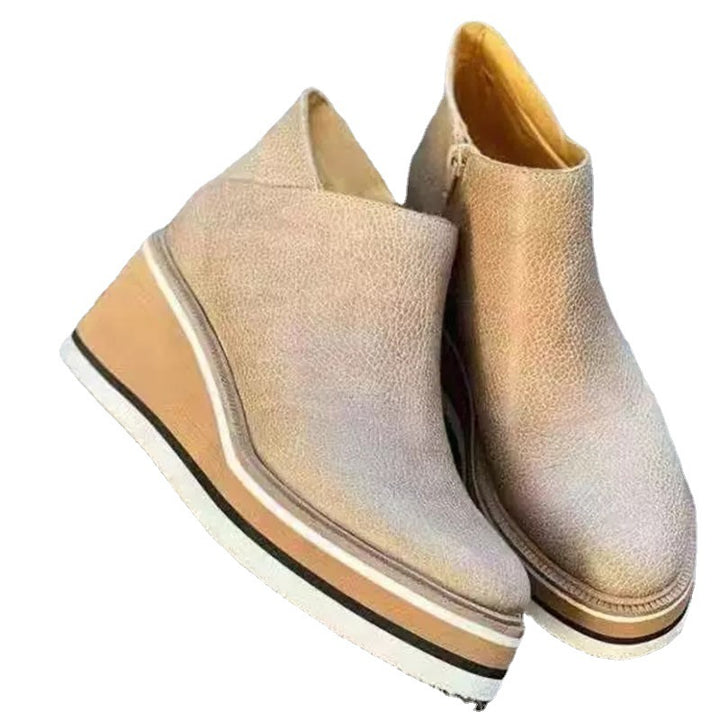Damen modische Keilstiefel im eleganten Look Drune