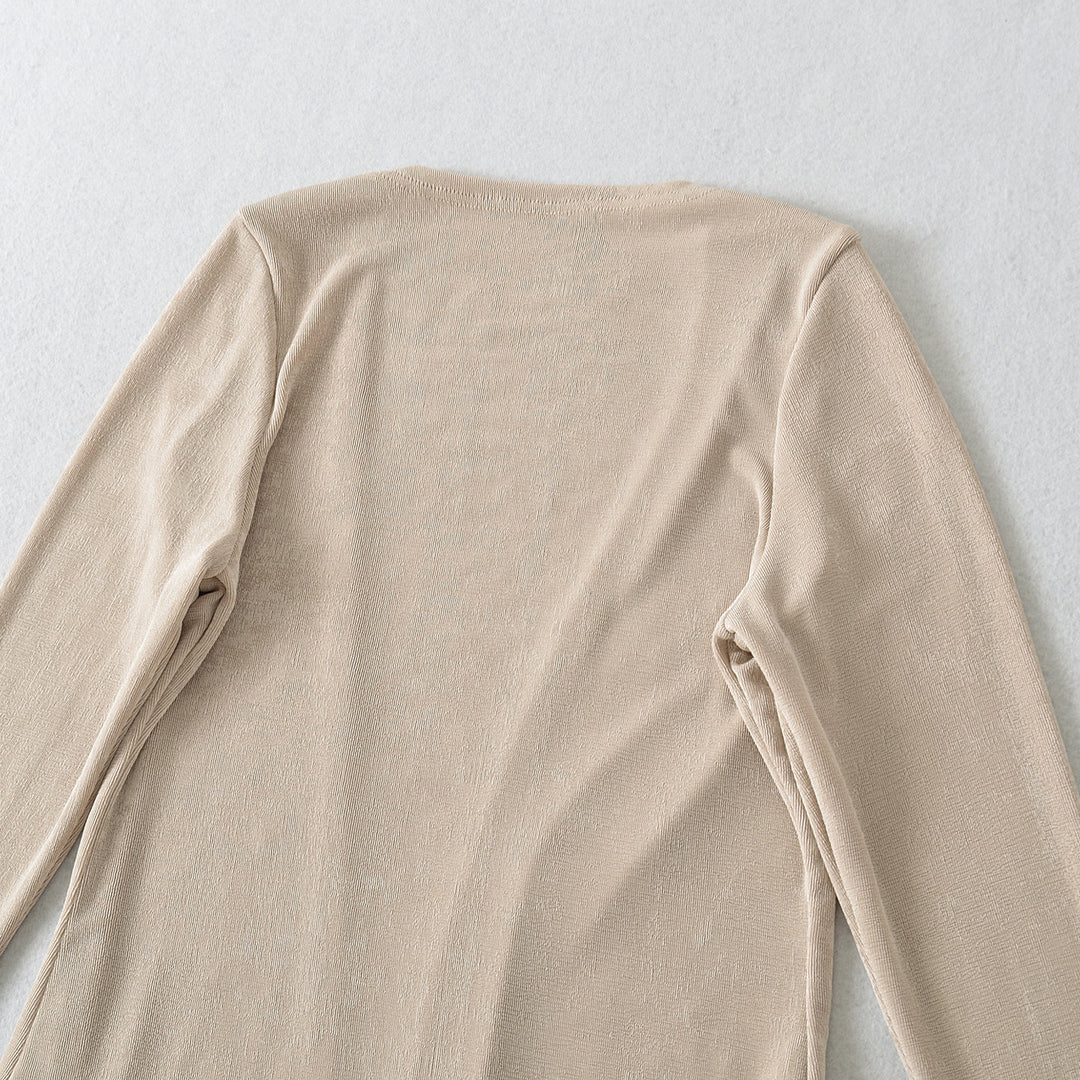 Damen eleganter, asymmetrischer Cardigan Drune