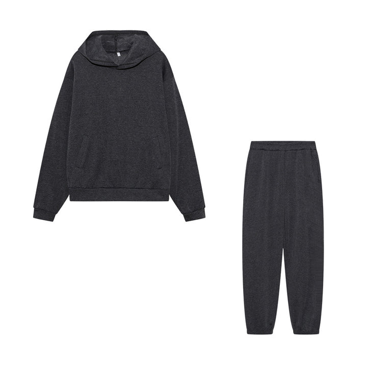 Damen Sportliches Hoodie und Jogginghose Set Drune