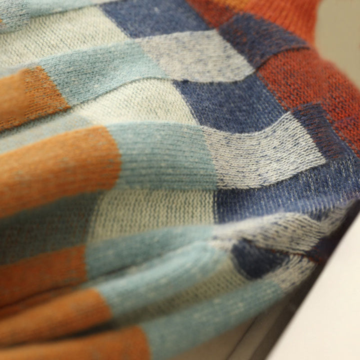 Drune | Pullover mit Bunten Karos