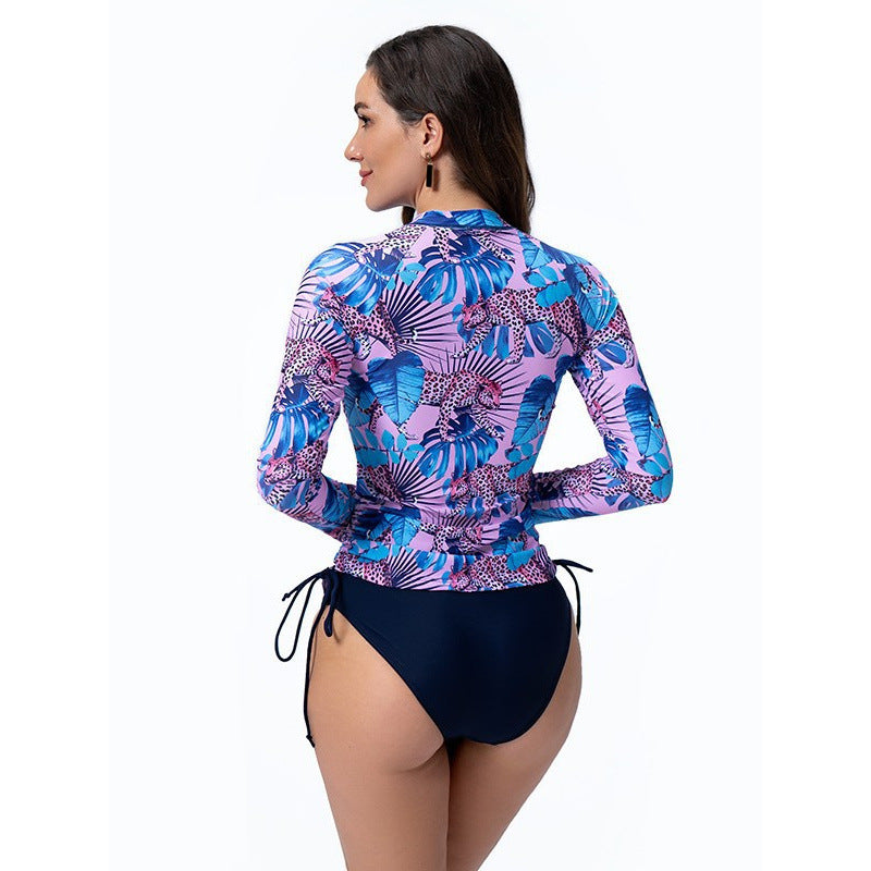 Damen Rashguard mit langem Arm und verstellbarem Saum Drune