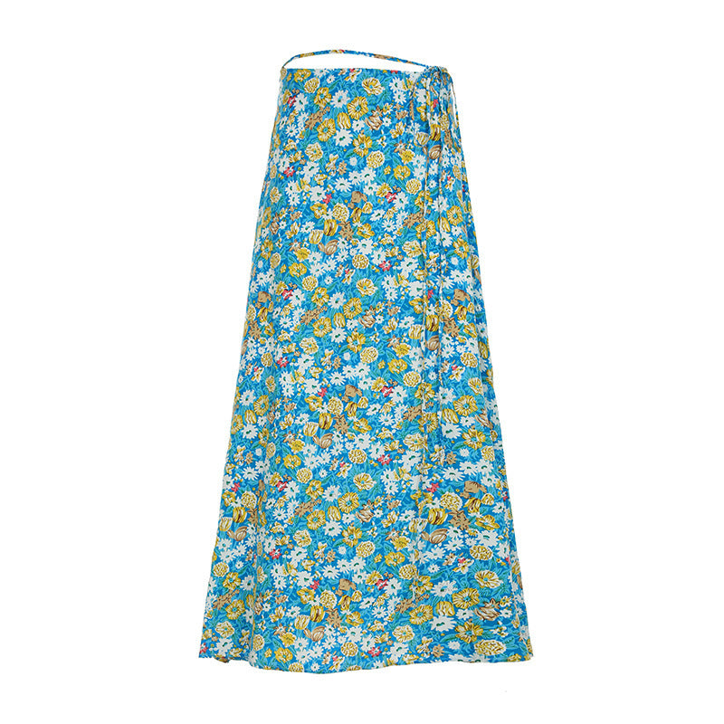Damen Bandeau-Oberteil mit floralem Muster und geflochtenem Detail Drune