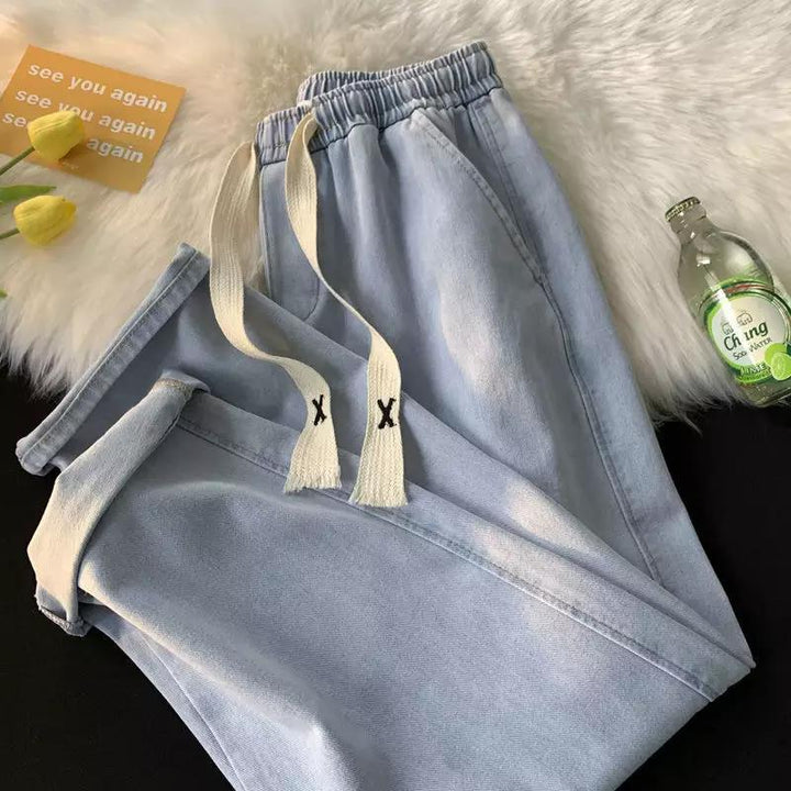 Herren lässige Sweatpants mit verstellbarem Bund und seitlichen Eingrifftaschen Drune