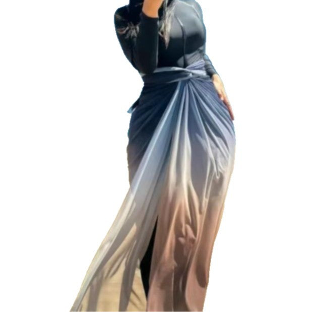 Damen eleganter Strandüberwurf Drune