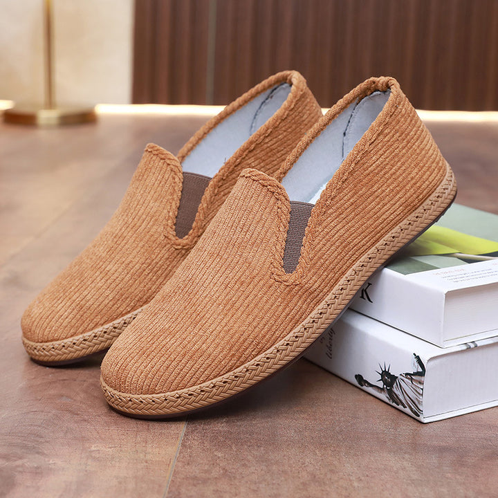Damen Bequeme und weiche Slip-On Schuhe aus hochwertigem Material Drune