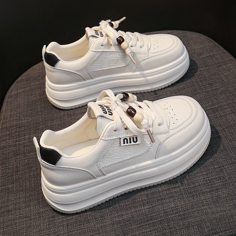 Damen Chunky Plattform-Sneaker mit einzigartigem Schnürsystem Drune
