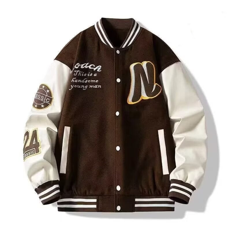 Herren Collegejacke mit klassischen Details Drune