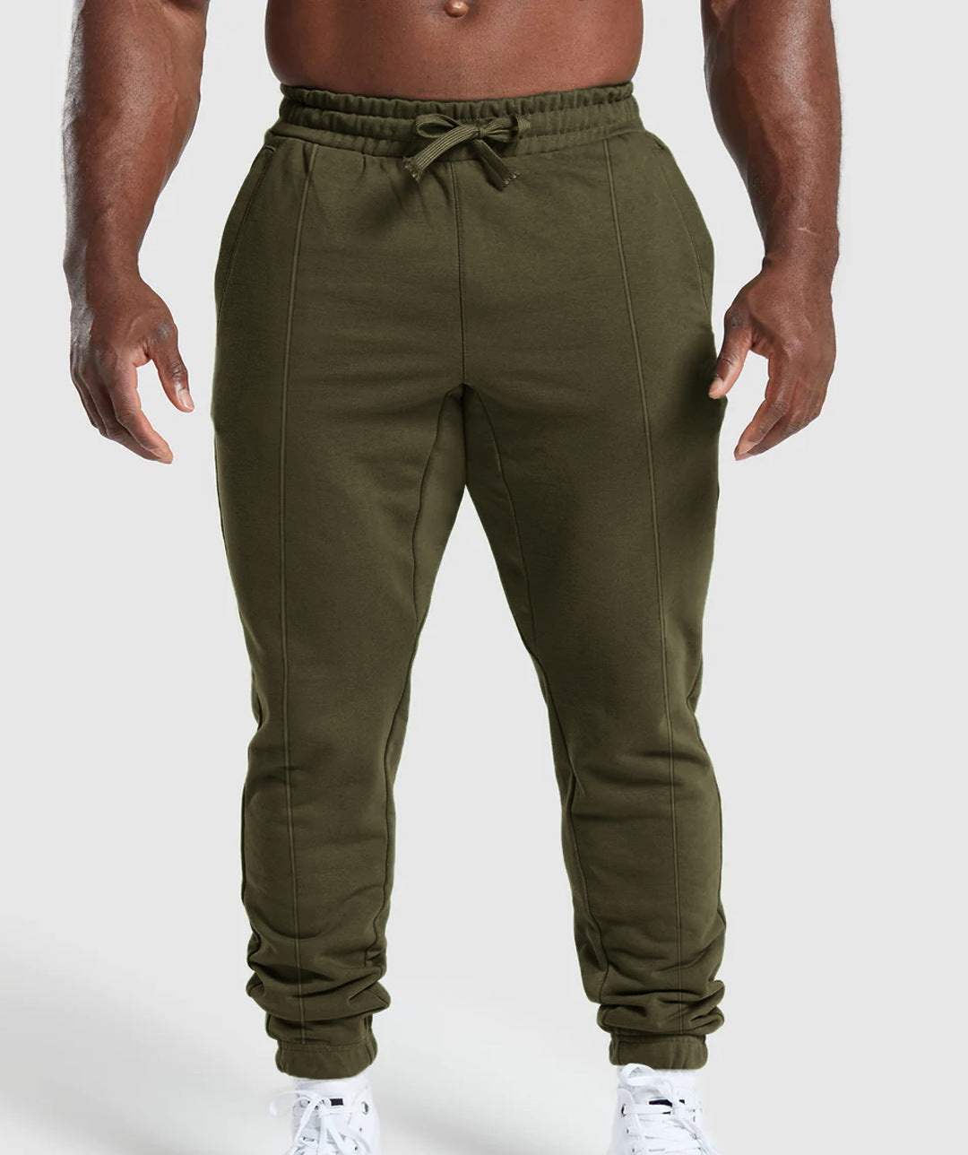 Herren Sportliche Jogginghose mit elastischem Bund und seitlichen Taschen Drune