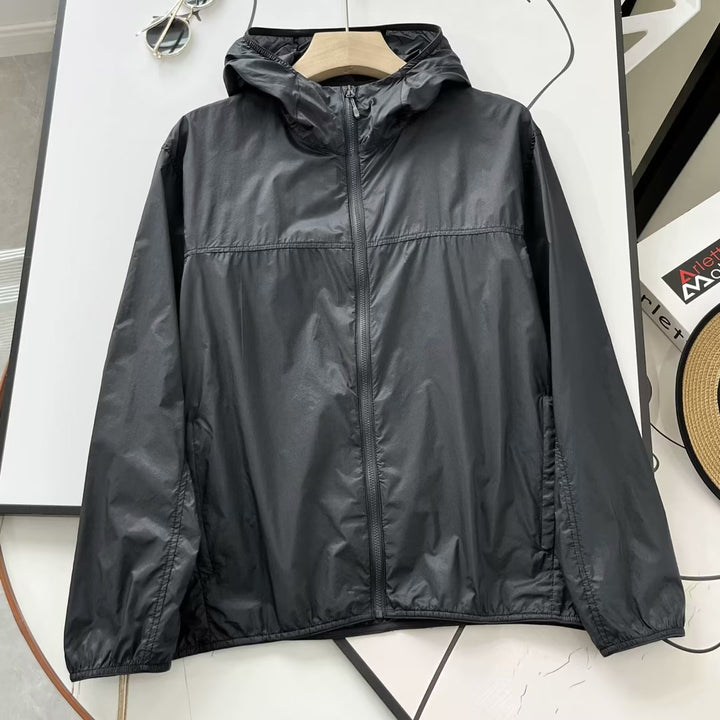Damen Leichte Sportjacke mit Kapuze Drune