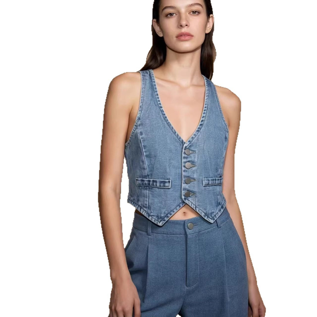 Damen Jeansweste Drune