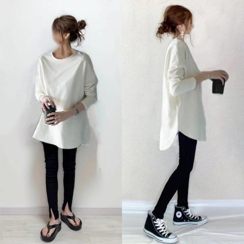 Damen Oversized Sweatshirt im lässigen Schnitt Drune