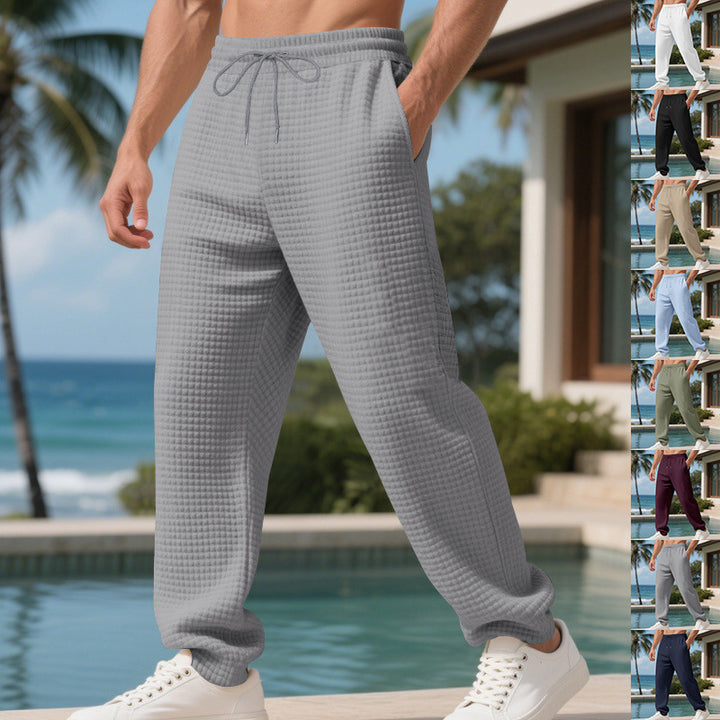 Herren Freizeit-Hose mit lockerer Passform und atmungsaktivem Gewebe Drune