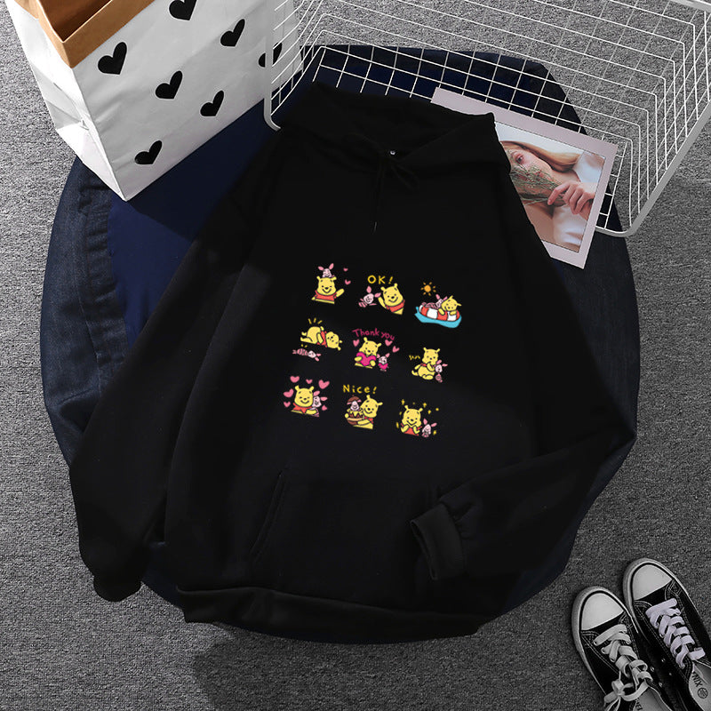 Damen Hoodie mit einzigartigem Pikachu-Motiv Drune