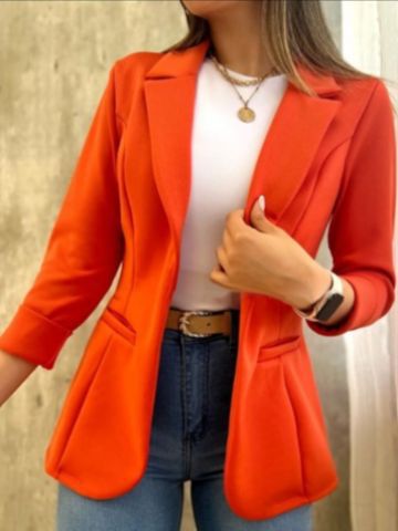 Damen Eleganter und schicker Slim-Fit Blazer Drune