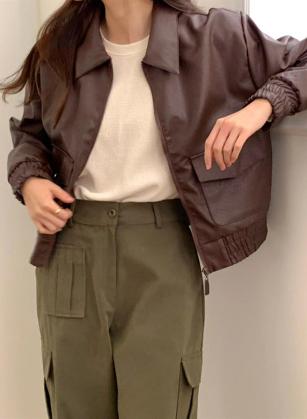 Damen Praktische und modische Kurzjacke Drune