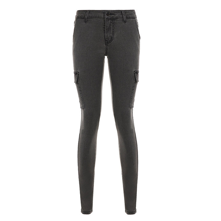 Herren Cargo-Jeans im modernen Slim-Fit-Stil Drune