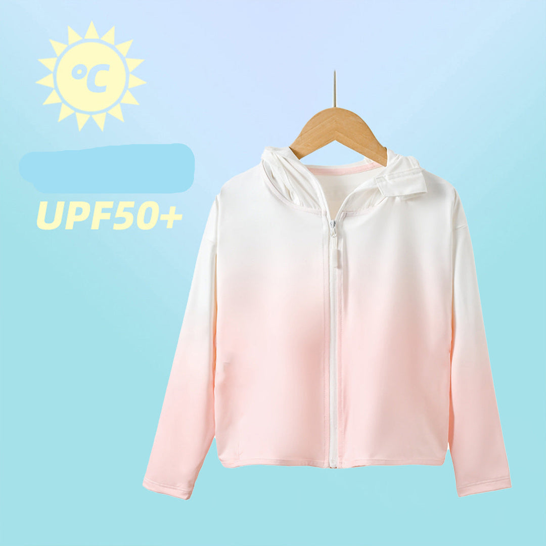 Damen UV-Schutzjacke mit atmungsaktivem Stoff und abnehmbarer Kapuze Drune