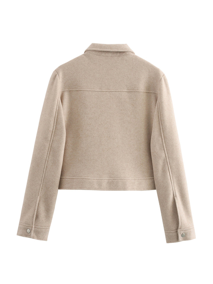 Damen cropped Utility-Jacke Drune