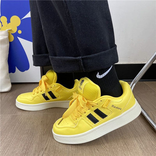 Damen modische Sneakers mit atmungsaktiven Mesh-Einsätzen und rutschfester Sohle Drune
