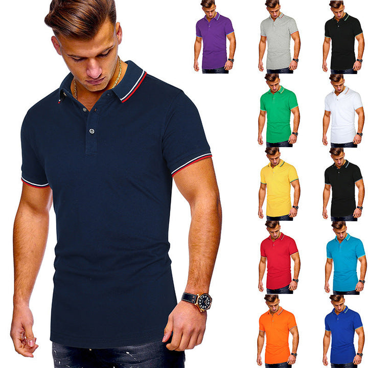 Herren Poloshirt mit modernen Akzenten Drune