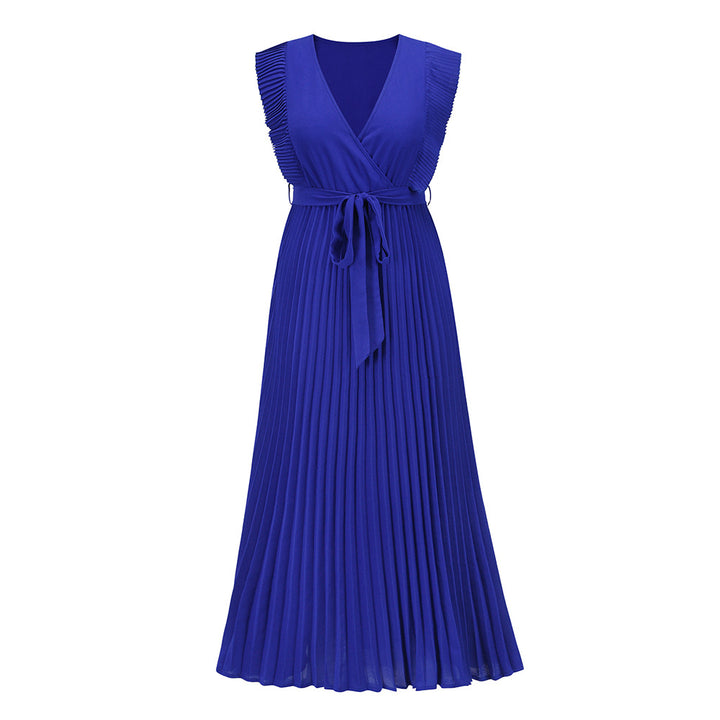 Drune | Plissee-Kleid aus Chiffon