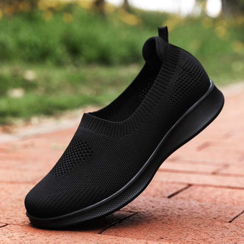Damen nan nahtloser Slip-On Komfortschuh mit elastischem Maschenobermaterial und federleichter EVA-Laufsohle Drune