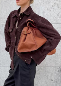 Drune | Chic - Wildleder Overshirt