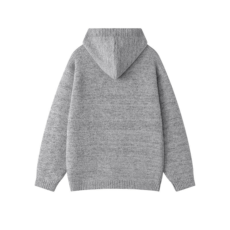 Damen gemütliche Strickjacke mit offenem Kragen und praktischen Taschen Drune