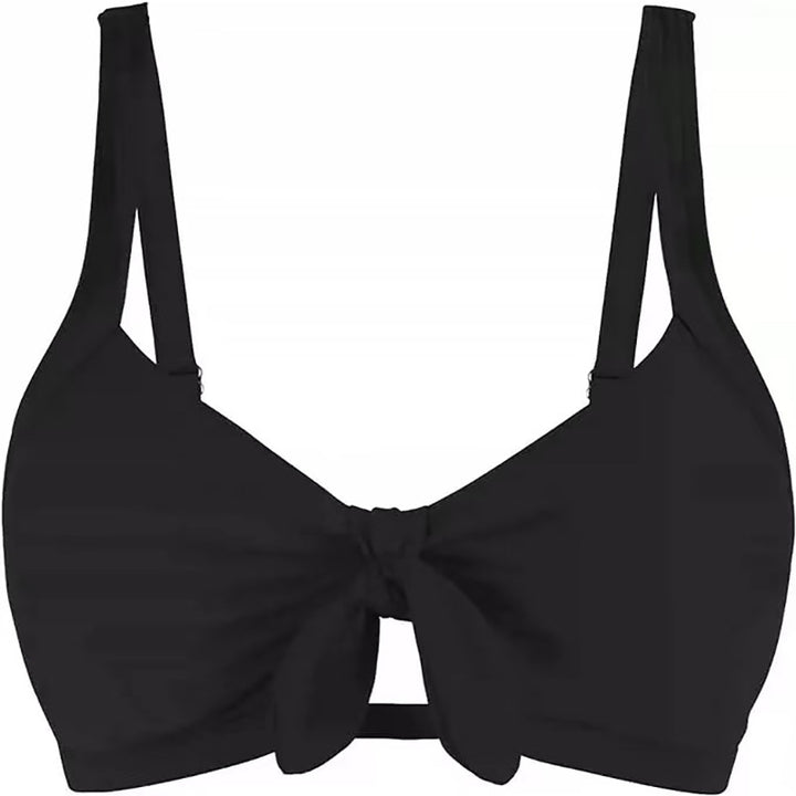 Damen Sportliches Bikinioberteil mit modischem Knotendetail Drune