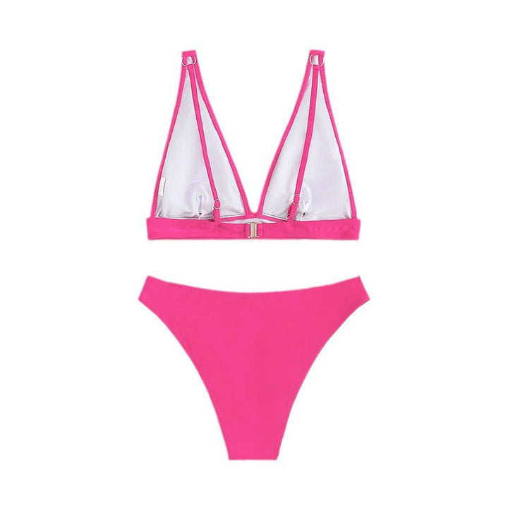Damen komfortabler Triangel-Bikini Drune