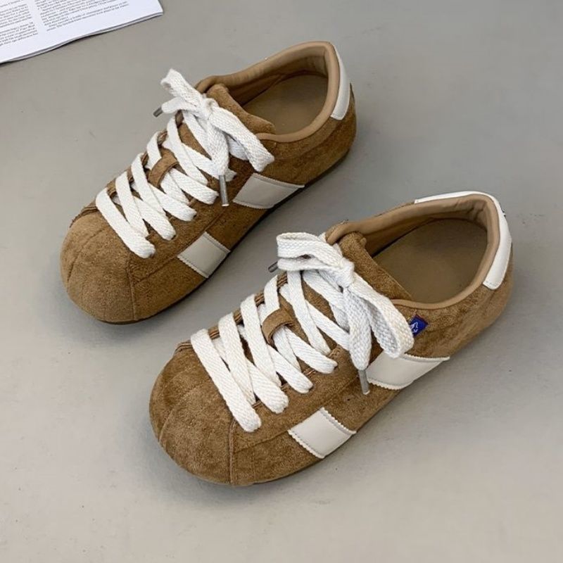 Damen Komfortable Sneaker aus hochwertigem Wildleder mit klassischem Design Drune