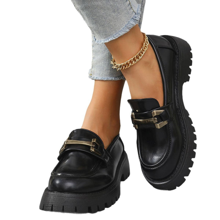 Damen Chunky Loafers mit robustem Profil und eleganten Metallakzenten Drune