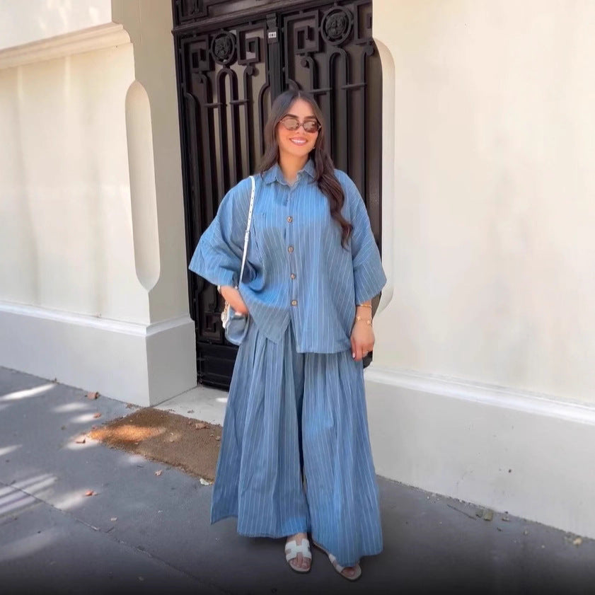 Damen lässiges 2-in-1 Outfit Drune