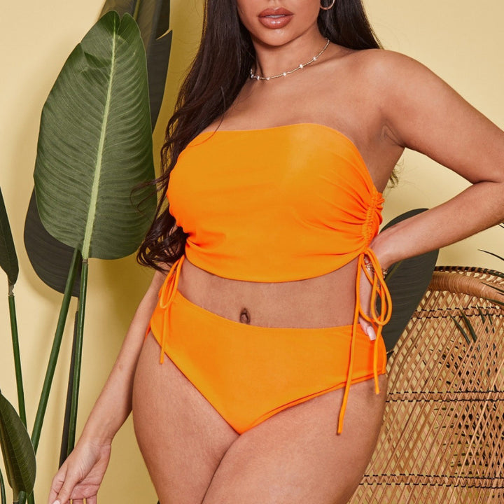 Damen Bandeau-Bikini mit raffinierten Banddetails Drune