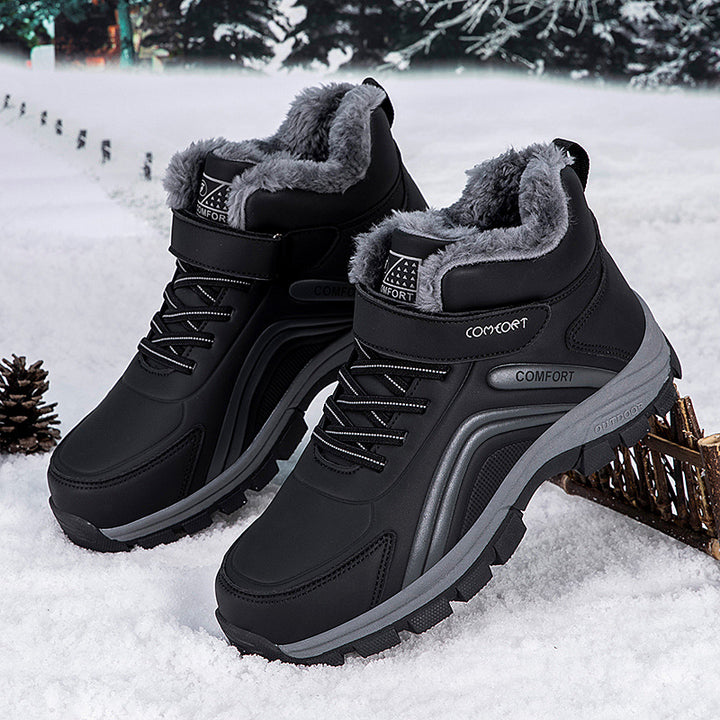 Damen wasserfeste Winterstiefel mit isolierendem Futter und rutschfester Sohle Drune