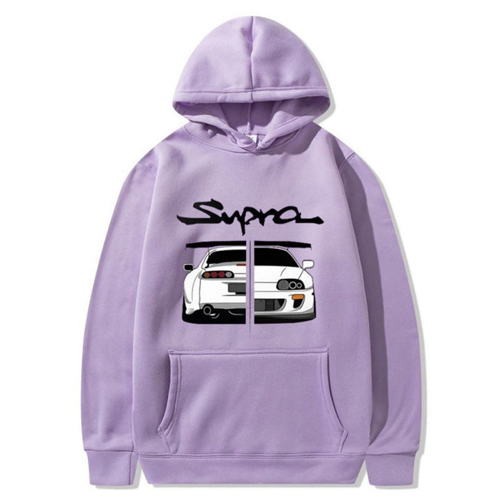 Damen Kapuzenpullover mit einzigartigem Design und bequemen Kängurutaschen Drune