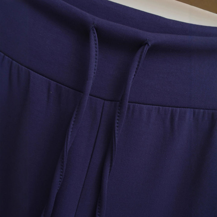 Damen weite Sporthose mit flexiblem Taillenzug Drune
