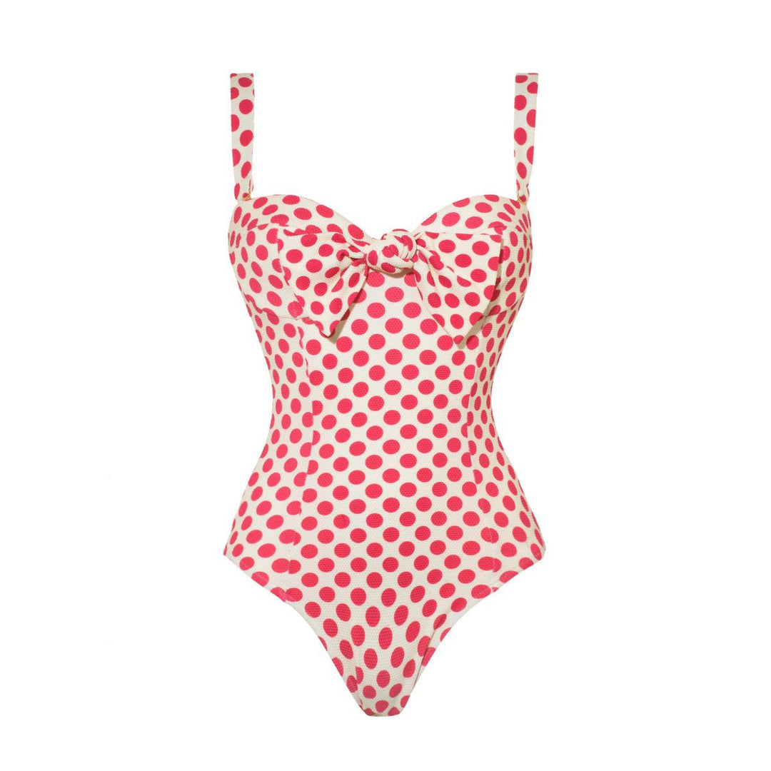 Damen Bikiniset mit Bandeau-Oberteil und Rüschenshorts Drune