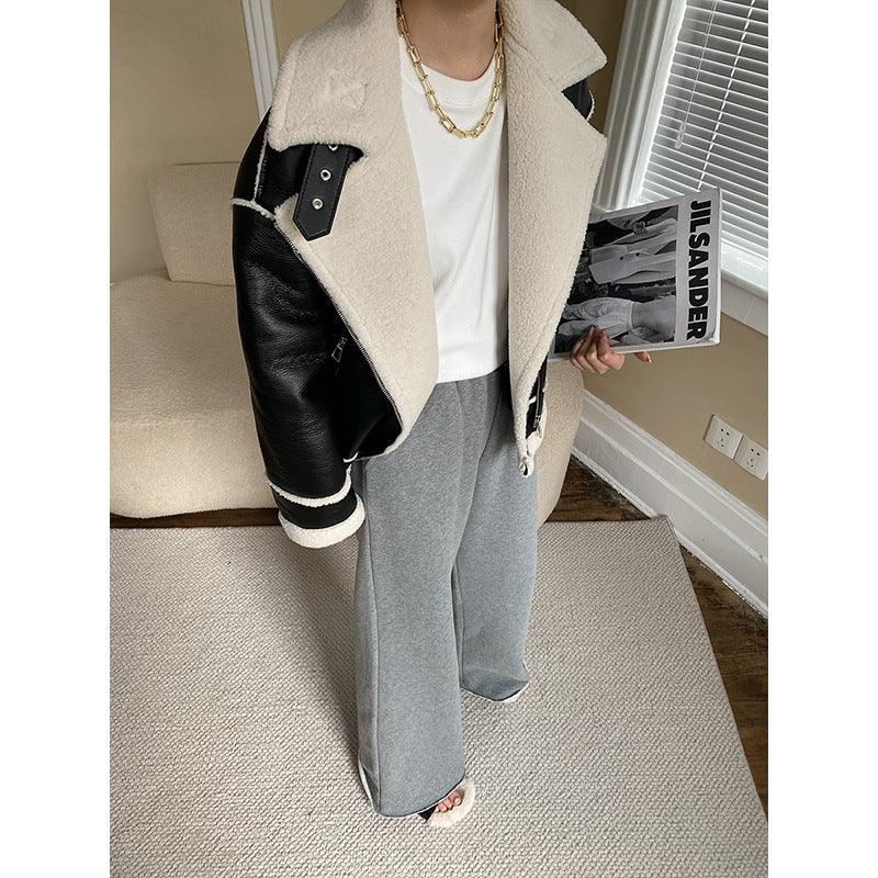 Damen Moderner Oversized Pullover Drune