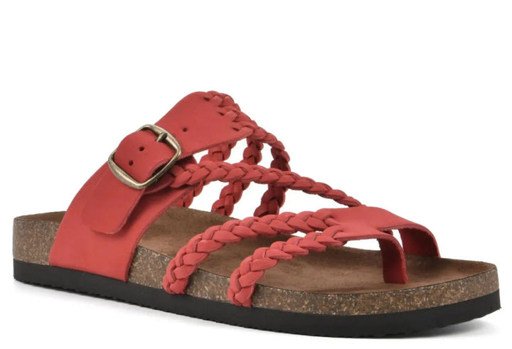 Damen Riemchen-Sandalen mit verstellbarem Schnallenverschluss und anatomischer Fußbettung Drune