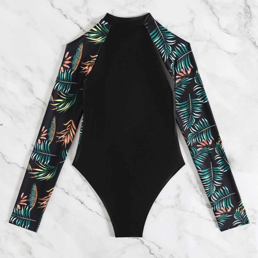 Damen Langärmliger Neopren-Schwimmanzug Drune