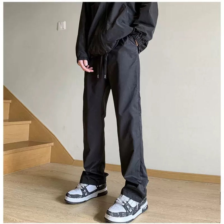 Herren modische Freizeit-Hose mit lässigem Schnitt Drune