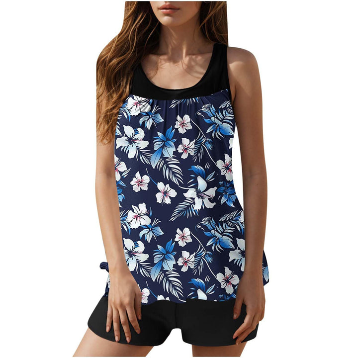 Damen Tankini mit floralen Akzenten Drune